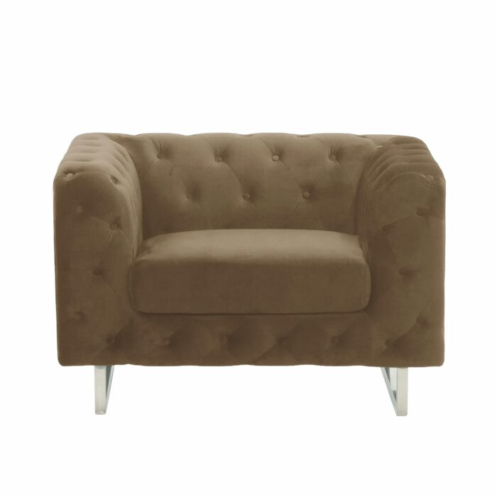 Set 3+2+1 catifea Chester Cappuccino Yvette - imagine 8