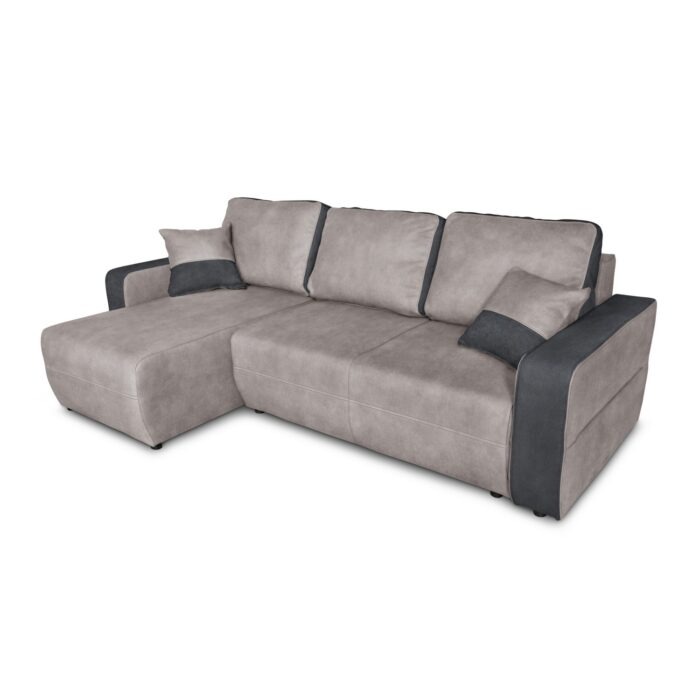 Colțar extensibil modular Amaretto cu spațiu depozitare - imagine 2