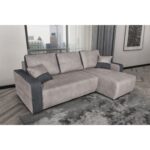 Colțar extensibil modular Amaretto cu spațiu depozitare