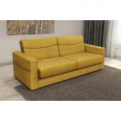 Canapea extensibila catifea philadelphia mustar