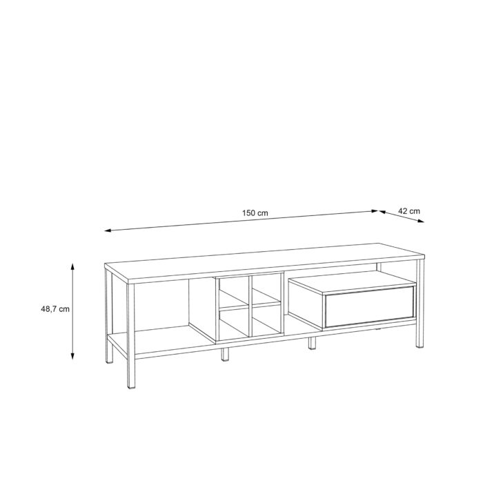 Comodă TV Dominic - imagine 5