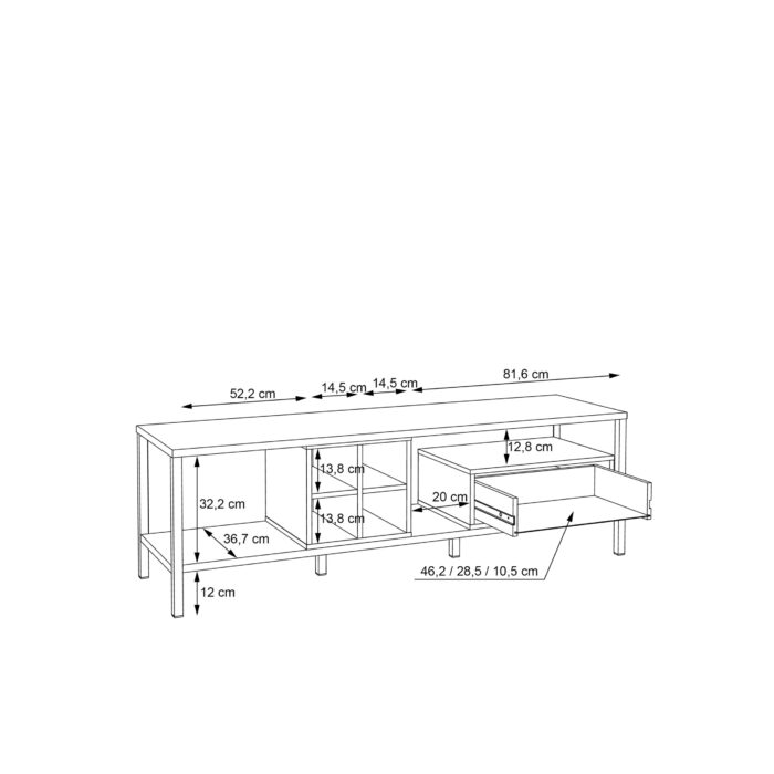 Comodă TV Dominic - imagine 4