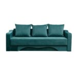 Canapea extensibila verde Amias