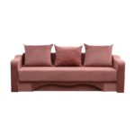 canapea roz prafuit Amias