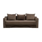 Canapea extensibila 3 locuri amias maro