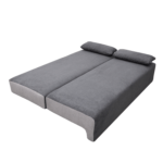 Canapea extensibilă cu spatiu depozitare Georgia Graphite Grey - imagine 5