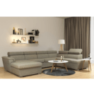 Colțar extensibil cu ladă de depozitare London Cappuccino "U" shape