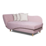 Canapea extensibila 2 locuri oxford flamingo dreapta