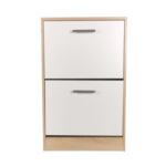 Pantofar 2 usi alb sonoma