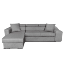 Colțar extensibil cu ladă de depozitare Stile Light Grey de dreapta