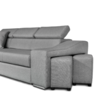 Colțar extensibil cu ladă de depozitare Stile Light Grey de dreapta - imagine 6