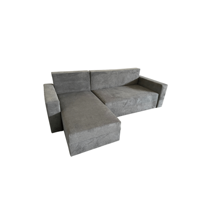 Coltar Ioana Mic cu brate Plush Grey - imagine 9