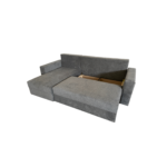 Coltar Ioana Mic cu brate Plush Grey - imagine 10