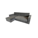 Coltar Ioana Mic cu brate Plush Grey - imagine 12