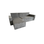 Coltar Ioana Mic cu brate Plush Grey - imagine 13