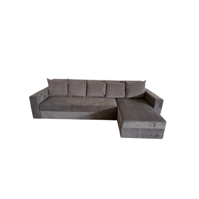 Coltar Ioana Mare cu brate Grey - imagine 6