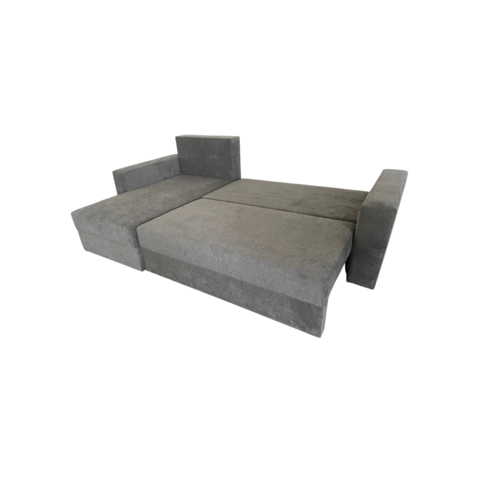 Coltar Ioana Mic cu brate Plush Grey - imagine 6