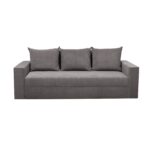 Canapea Ioana 3 locuri cu brate Grey - imagine 2