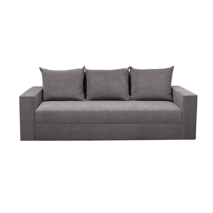 Canapea Ioana 3 locuri cu brate Grey - imagine 2