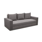 Canapea living extensibila, 3 locuri, Ioana gri