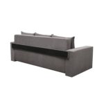 Canapea Ioana 3 locuri cu brate Grey - imagine 3