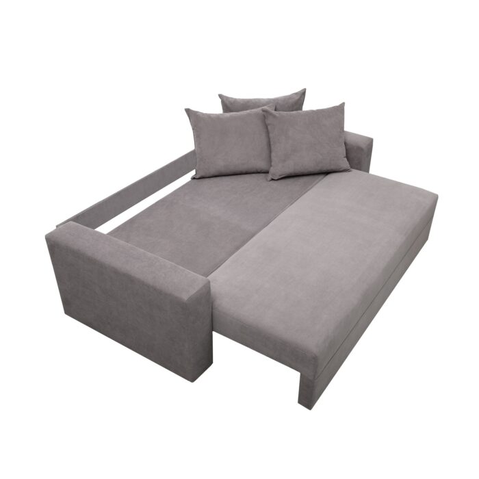 Canapea Ioana 3 locuri cu brate Grey - imagine 4