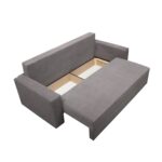 Canapea Ioana 3 locuri cu brate Grey - imagine 5