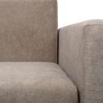 Canapea Ioana Eco 3 locuri cu brate Beige Melange - imagine 3