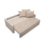 Canapea Ioana Eco 3 locuri cu brate Beige Melange - imagine 5