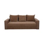 Canapea Ioana 3 locuri cu brate Brown - imagine 2