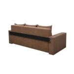 Canapea Ioana 3 locuri cu brate Brown - imagine 4