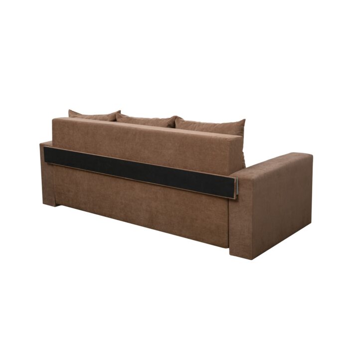 Canapea Ioana 3 locuri cu brate Brown - imagine 4