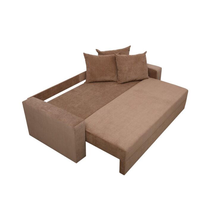 Canapea Ioana 3 locuri cu brate Brown - imagine 5