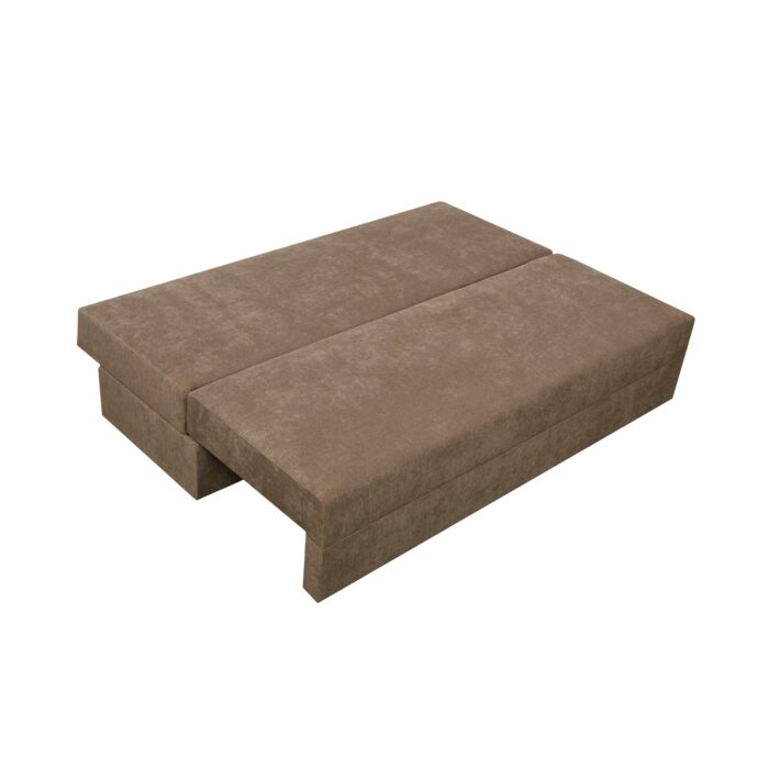 Canapea Ioana Eco 3 locuri fara brate Brown Melange - imagine 5