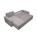 Coltar Ioana Mic cu brate Light Grey - imagine 5