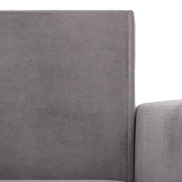 Coltar Ioana Mic cu brate Grey - imagine 3