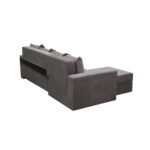 Coltar Ioana Mic cu brate Grey - imagine 4