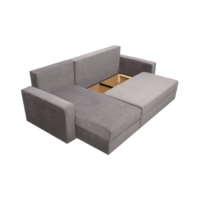 Coltar Ioana Mic cu brate Grey - imagine 6