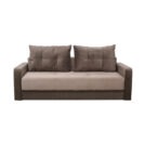 Canapea extensibila maro si bej, Laura