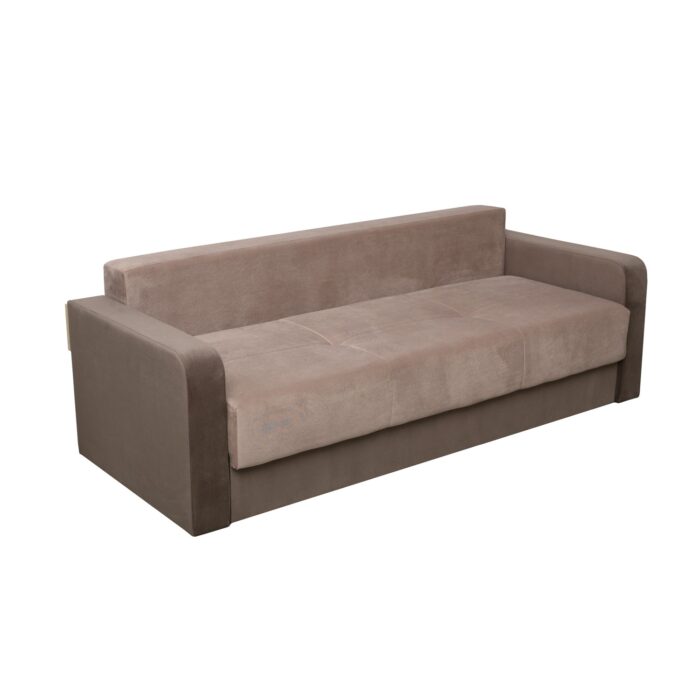 Canapea extensibila Laura Brown Beige - imagine 3