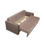 Canapea extensibila Laura Brown Beige - imagine 5