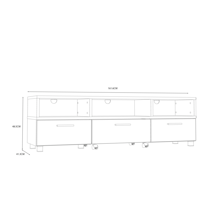 Comodă TV Lakmos - imagine 6