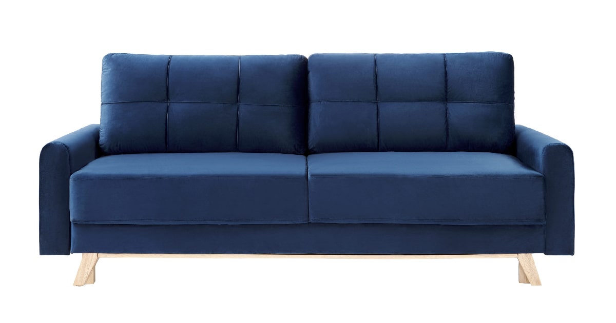 Canapea extensibilă Naomi albastră