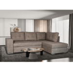 Colțar extensibil cu ladă, de stânga, Atena maro