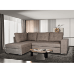 Colțar extensibil cu ladă depozitare, Atena maro, de dreapta