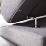 Colțar extensibil cu ladă de depozitare London Relax Dark Grey "L" shape stanga - imagine 5