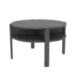 Masă cafea Jasmine gri antracit - imagine 3