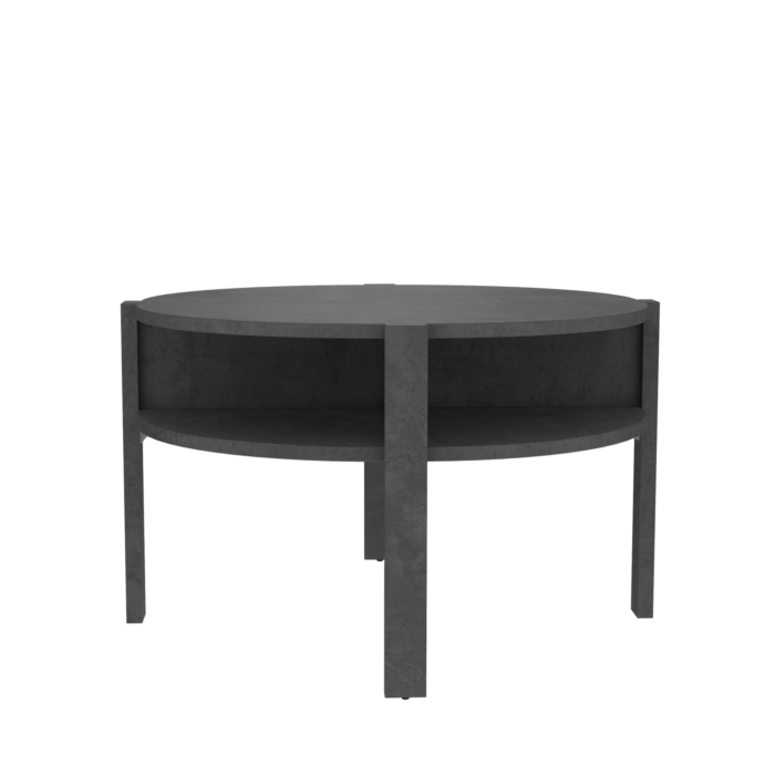 Masă cafea Jasmine gri antracit - imagine 2