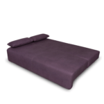 Canapea extensibilă cu spatiu depozitare Georgia Purple - imagine 2