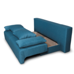 Canapea extensibilă cu spatiu depozitare Georgia Turquoise - imagine 3